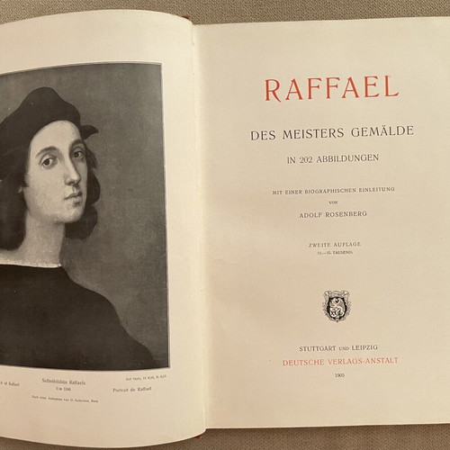 Raffael Klassiker der Kunst Volume I 1905 German art book