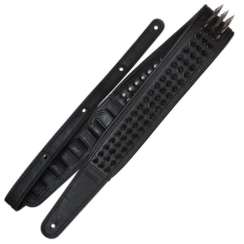 Richter Nergal BK Spikes guitar strap new