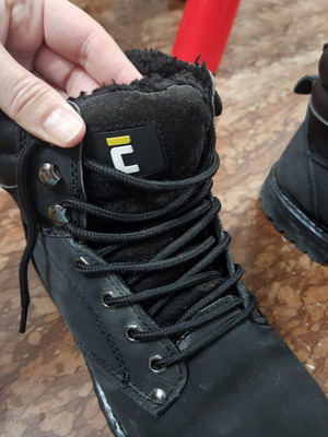 Cerva Black Knight Winter CI leather work boots size 42 new