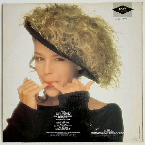 Kylie Minogue Kylie vinyl record like new