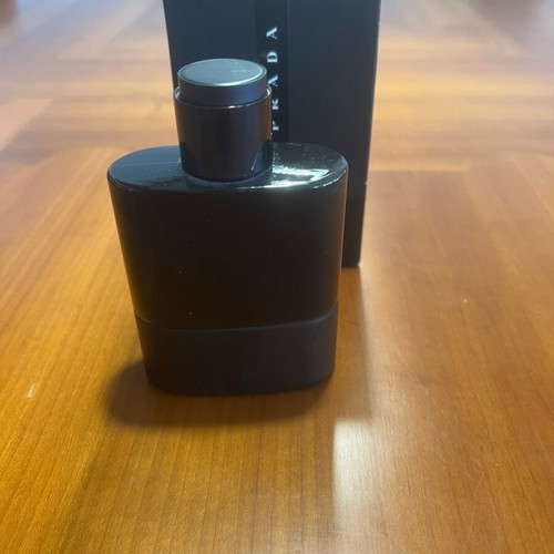 Prada Black empty bottle used with box