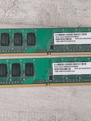DDR2 memory 2x 1GB used, DDR2-6400