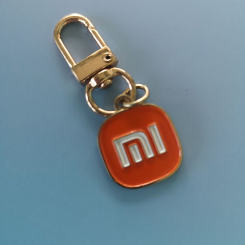 Metal keychain with carabiner new