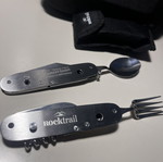 Rocktail multitool new with foldable fork and spoon