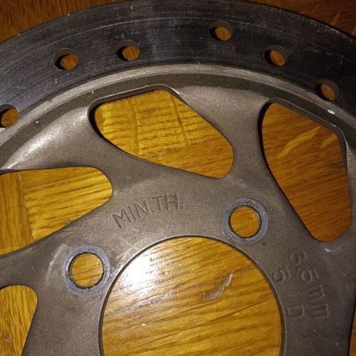 Honda Innova 125 brake disc used