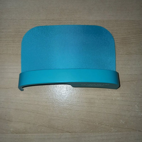 Mobile phone sunshade made of pvc in blue color new