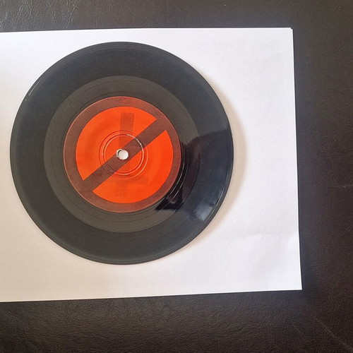 Dead Kennedys N.P.F.O. 7" vinyl like new with original fabric armband