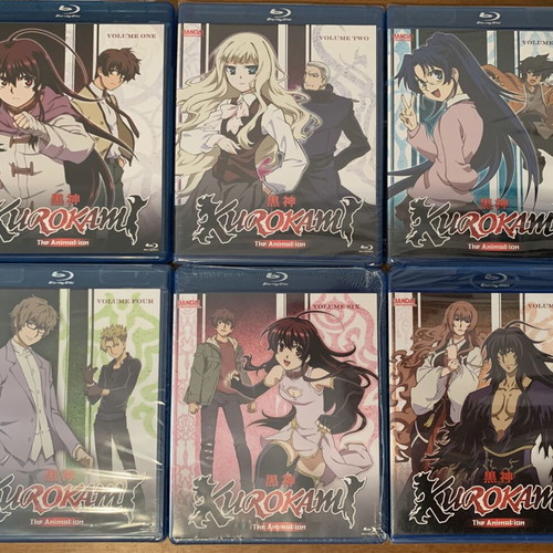 Kurokami Blu-Ray Set Complete Series Sealed, English Subtitles