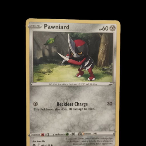 Pokemon trading card collection with Smeargle, Silvally, Pawniard, Zangoose, Lillipup, Metagross