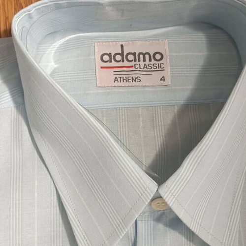 Adamo Classic Athens shirt turquoise XL new
