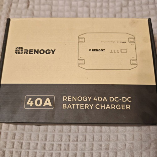Renogy 40A DC-DC battery charger 12V
