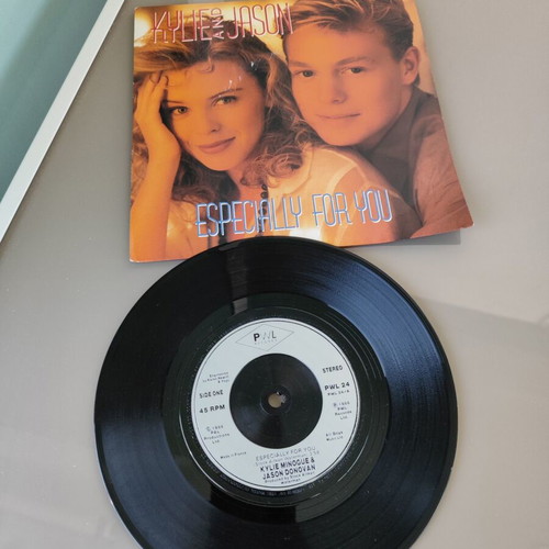 Especially For You 7" Vinyl Single by Kylie Minogue & Jason Donovan used, pop