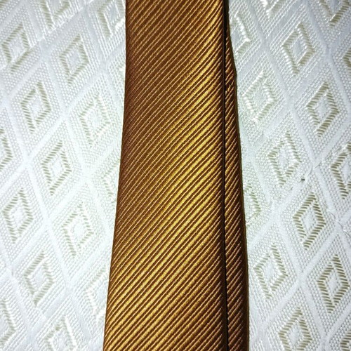 Italian Romagnoli tie new gold color