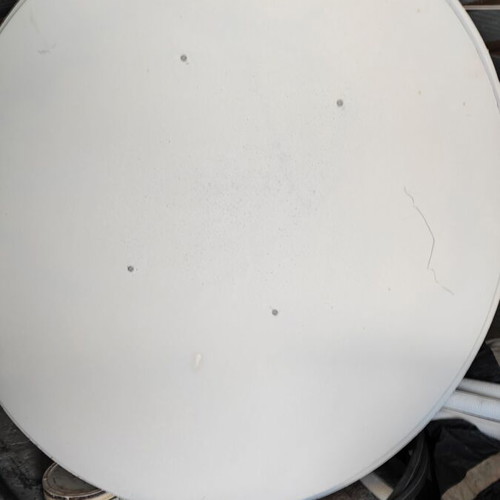 Satellite Edision decoder and 110cm satellite dish used