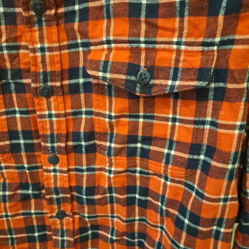American Eagle flannel plaid shirt XL, unisex overshirt