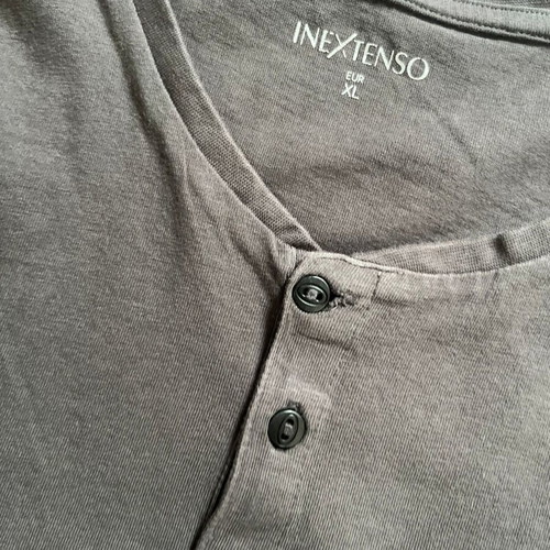 Inextenso Tshirt XL cotton like new, gray