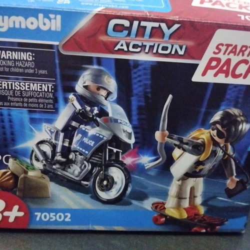 Playmobil City Action No 70502 like new, complete in box