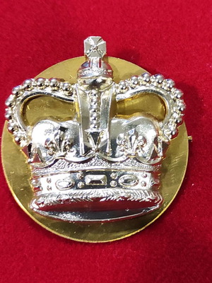 Στέμμα των Βρετανικών Ενόπλων Δυνάμεων μεγάλων διαστάσεων για πηλήκιο και στολή καινούργιο