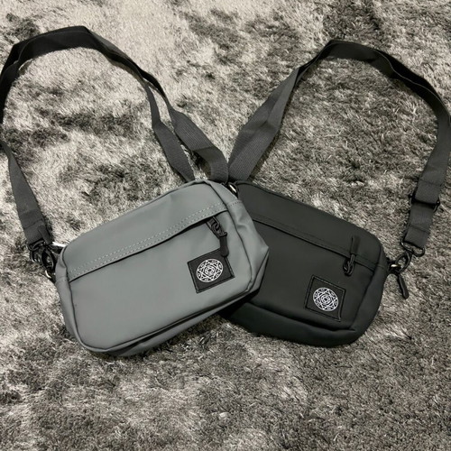 Men bag new, crossbody, black and gray