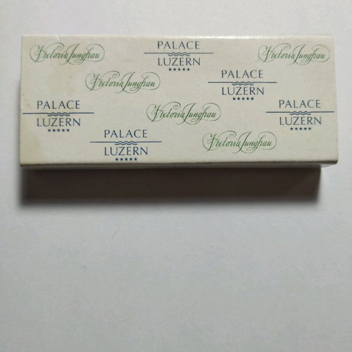 Palace Luzern collectible matchbox unused
