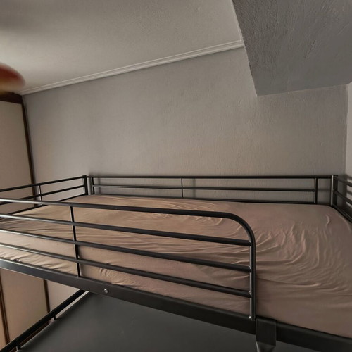 IKEA Svarta loft bed with extra desk like new