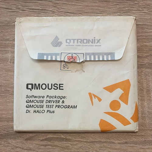 Dr. HALO Plus v3.00 & QMouse Driver vintage MS-DOS software set