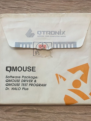 Dr. HALO Plus v3.00 & QMouse Driver vintage MS-DOS software set