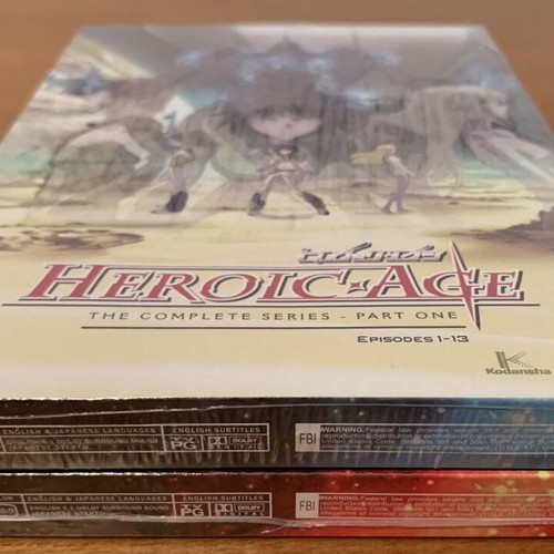 Heroic Age DVD Complete Series Slipcase Box Set New