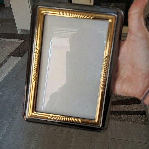 Photo frame black with gold color new