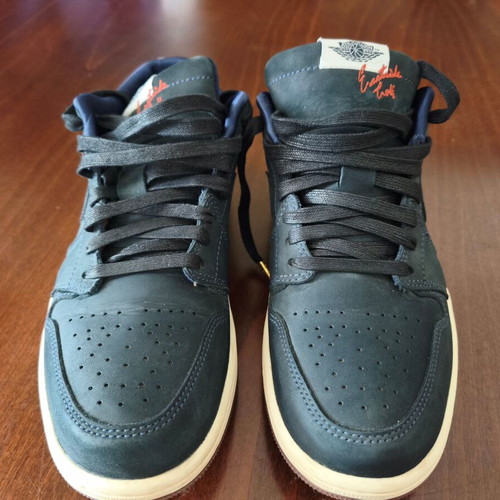 Nike Air Jordan 1 Low SP x Eastside Golf sneakers, Midnight Navy, size 40