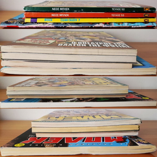 Blek comic set of 4 like new, unread