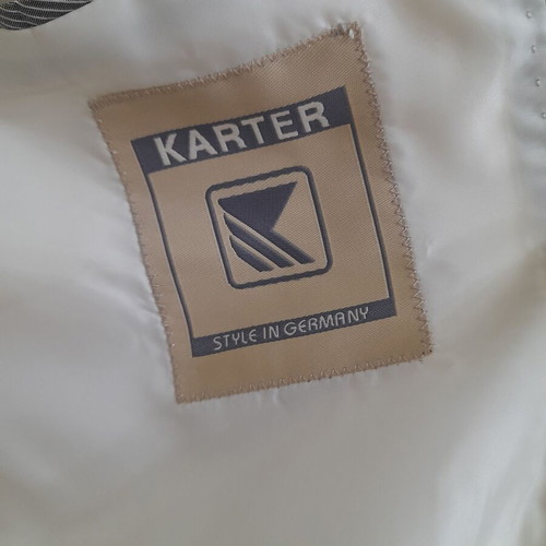 Men's beige suit No 52 KARTER like new
