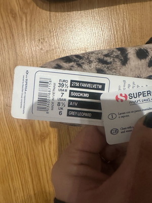 Superga αθλητικά λεοπαρ καινούργια μέγεθος 39.5