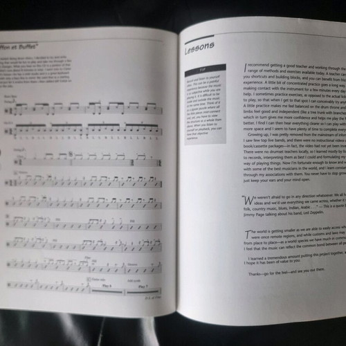 Anton Fig - In The Groove drum sheet music used