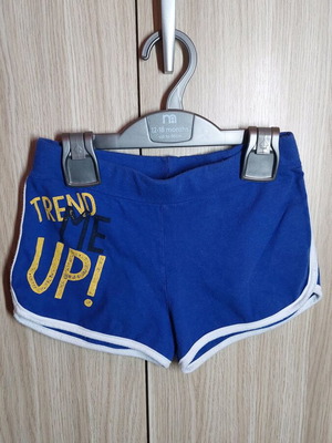 Spark kids shorts used, size 140 cm, blue and purple