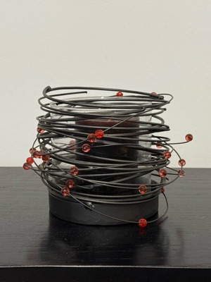 Decorative item used, 15cm diameter and 12cm height