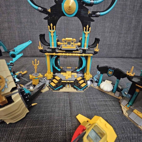 Lego Ninjago Temple of the Endless Sea set 71755 used, incomplete without minifigures