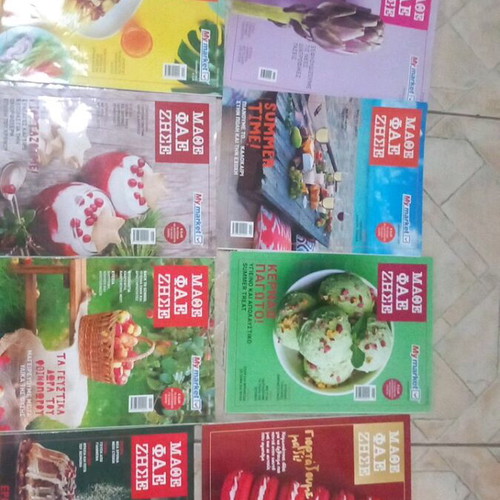 Cooking magazines Mathe, Fae, Zise 11 volumes like new
