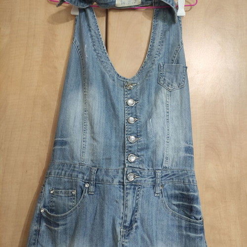 Denim dress used, summer, size medium, sexy and comfortable