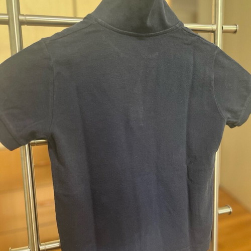Benetton Polo shirt kids used, blue short sleeve size 4-5 years 110 cm