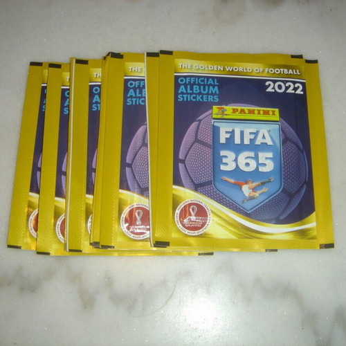 Panini FIFA 365 2022 αυτοκόλλητα καινούργια, πακέτο 40