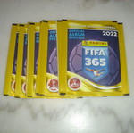 Panini FIFA 365 2022 αυτοκόλλητα καινούργια, πακέτο 40