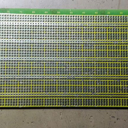 IBM PC Microboard ISA Bus electronic construction board like new