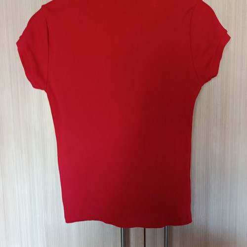Stradivarius blouse size S red like new