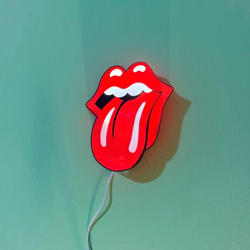 Rolling Stone Kiss Lightbox like new with led lights