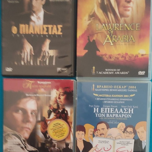 The Pianist Lawrence of Arabia Sarvandor Les Invasions Barbares 4 DVDs like new