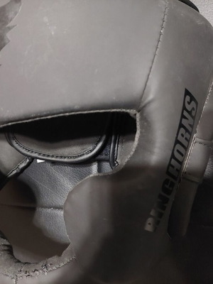 Ringhorns Charger boxing headgear black/black