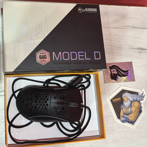 Glorious Model D mouse used with broken sensor