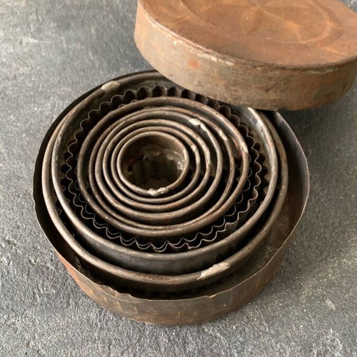 Old pastry mold used