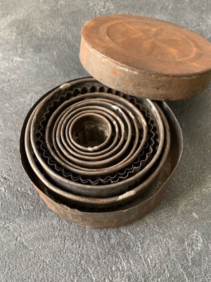 Old pastry mold used